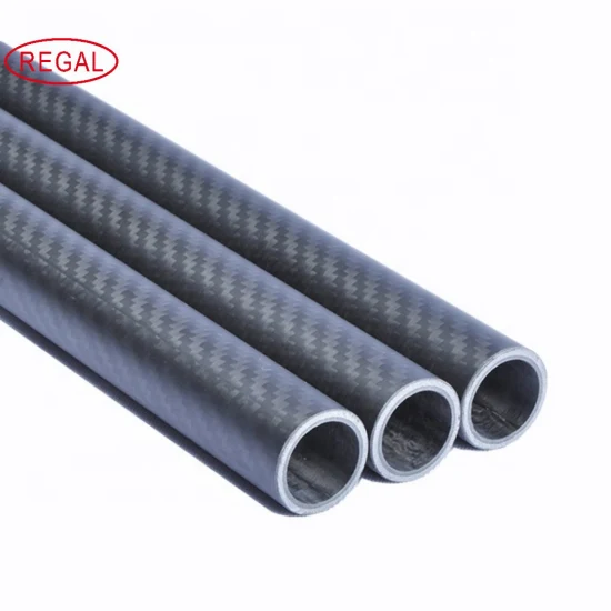 Carbon Fibre Rod/Sheet Customized 3K Carbon Fiber Tube with Good Quality