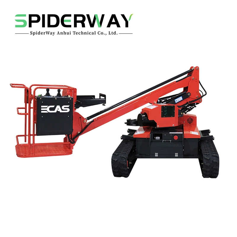 Premium AC Motor Hydraulic Orchard Fruits Harvest Picker Boom Lift Spi-100K